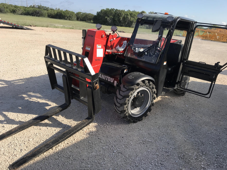2020 Manitou MTA5519 Cab/Heat/Air, Solid Tires, Work Lights, Beacon, Aux Hydraulics, Back up Alarm, Mirrors, ES Keypad