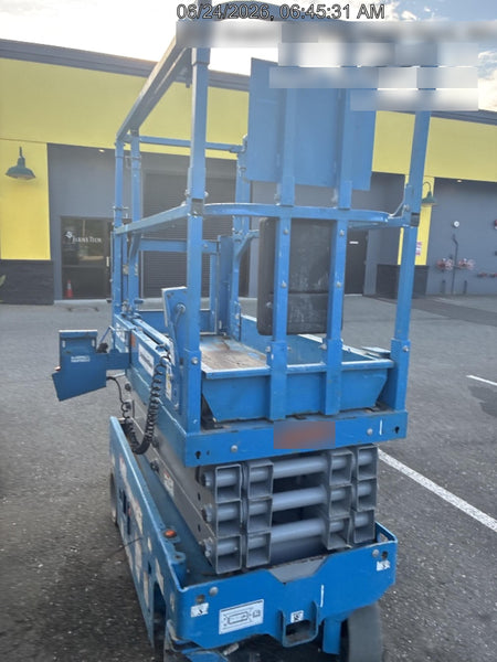 2020 Genie GS-1930 Solid Non Marking Tires, Beacon, Folding rails with half height swing gate