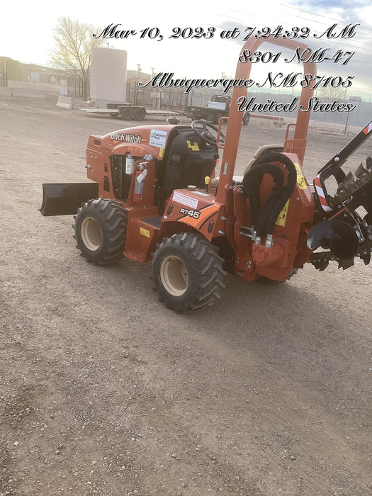 2023 DITCH WITCH RT45A