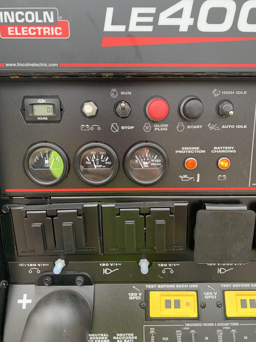 2024 Lincoln Electric LE400 Kubota V1505, Trlr, Cable Rack, Light Kit, ES Decals, T3