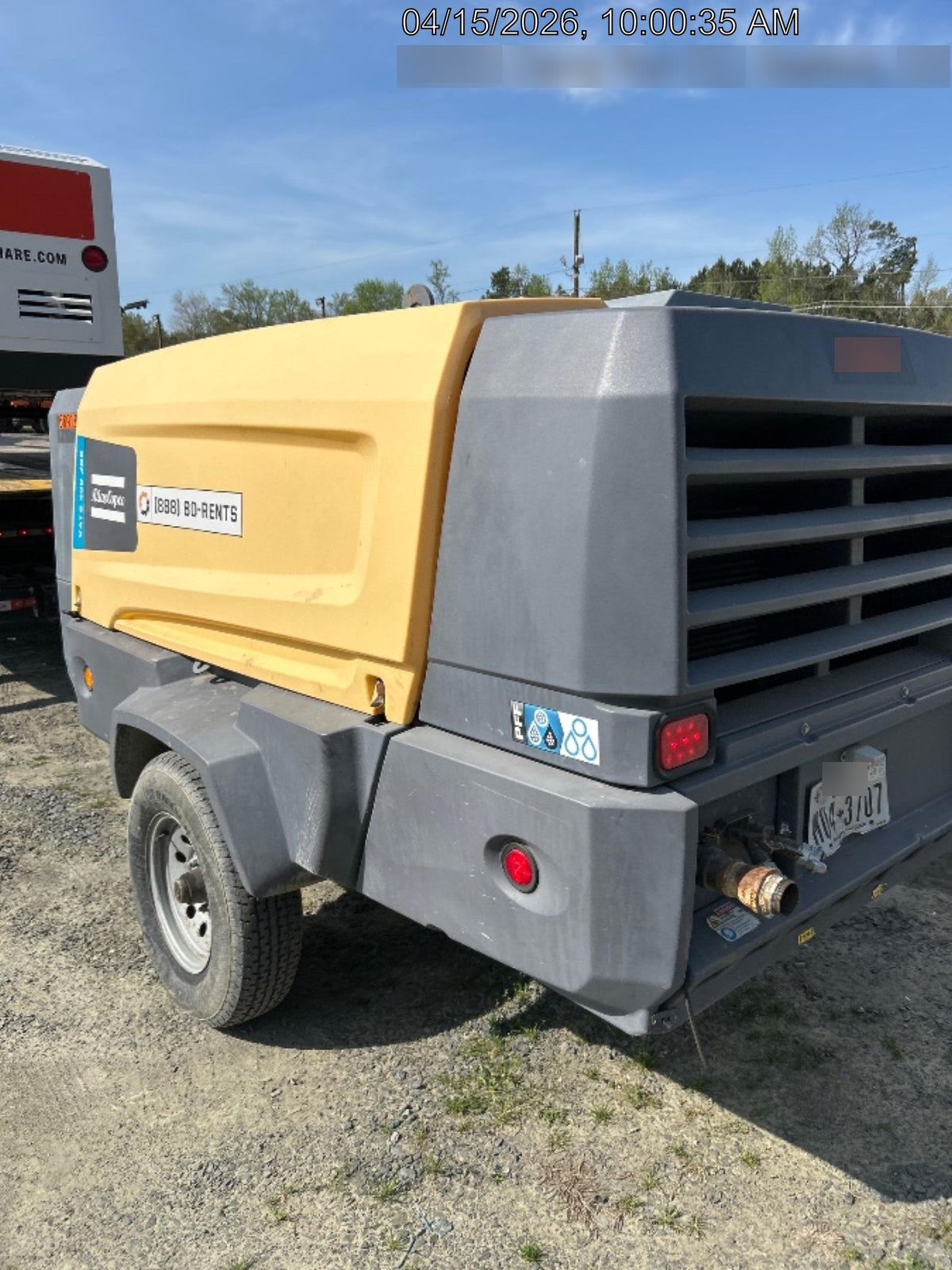 2020 ATLAS COPCO XATS 400 PFF