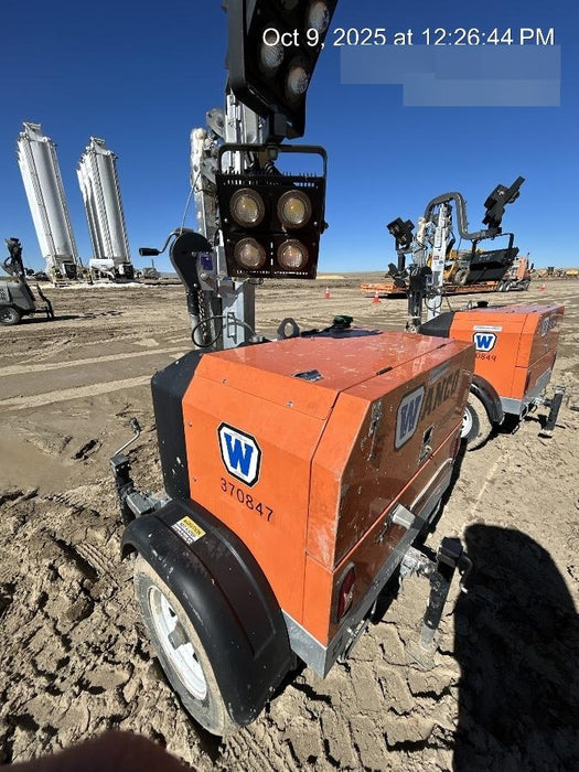 2023 Wanco WLTT-4MM4K Diesel, Deep Sea Controller, Shore Power Plug, Auto Start, (4) 350W LED Floodlights, 4kW Generator, 60 Gal Fuel Tank, 2" Ball, T3