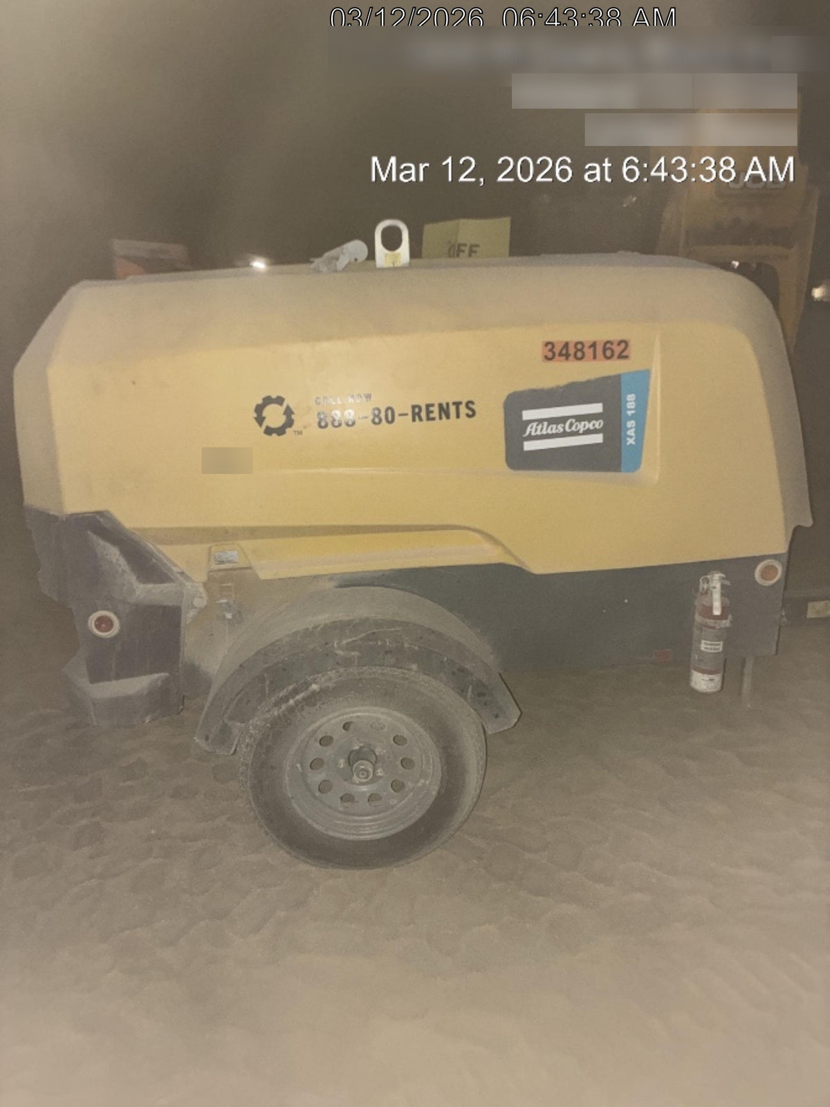 2023 ATLAS COPCO XAS188 CWK
