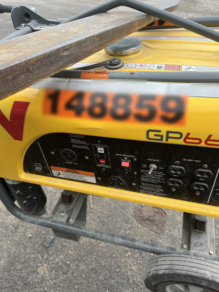 2021 WACKER NEUSON GP6600A