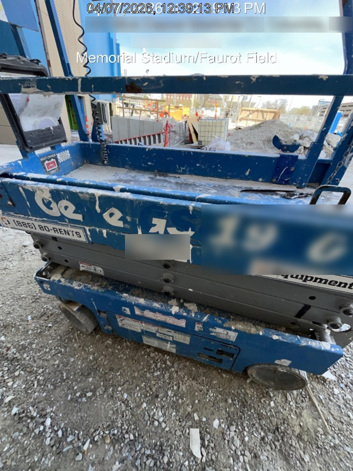 2016 Genie GS-1930 Standard Rental Specs