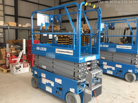 2019 Genie GS-1930 Fixed rails with chain Entry