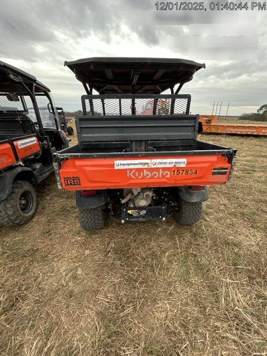 2021 Kubota RTV-X1140W-H Plastic Canopy, Windshield Acrylic Clear, LED Strobe Light, Wire Harness Kit, Back up Alarm