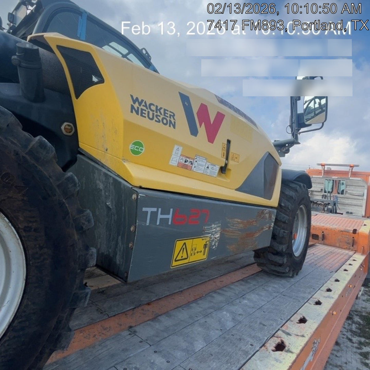 2019 WACKER NEUSON TH627