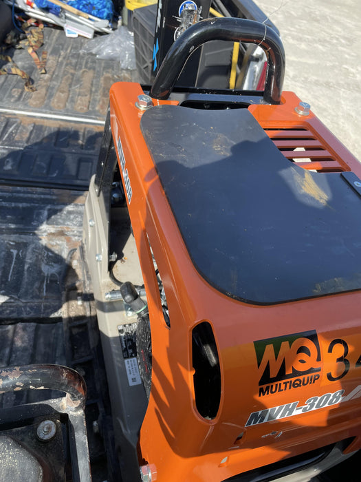 2023 Multiquip MV308GH Honda GX270, 18" Plate, Tachometer
