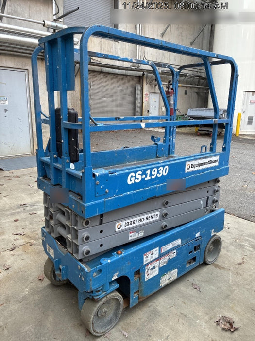 2020 Genie GS-1930 Fixed rails with chain entry gate - Pre A92.20