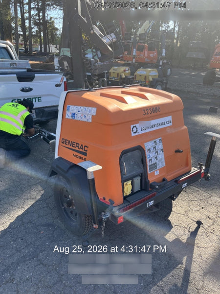 2023 Generac MLT2 Diesel, Flex Switch 120V Input, Powerzone Controller, (4) 320W LED Lights, 4kW Generator, 39.9 Gal Fuel Tank, 2" Ball, T3