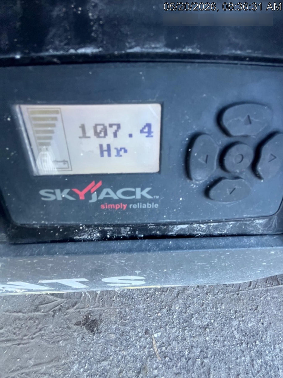 2024 Skyjack SJ3219 Electric Drive, Sld NM Tires, DBcns, RFRails, Power to Platform, T3 + Access Control