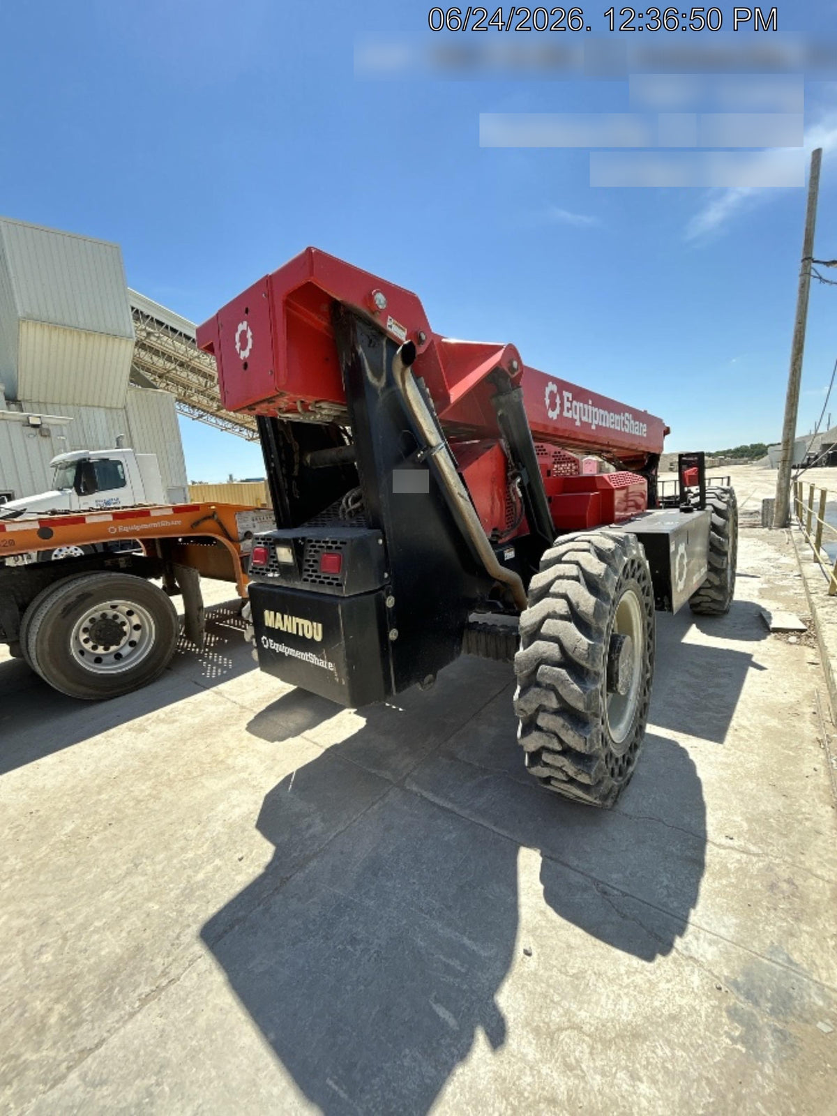 2020 Manitou MTA8044 Cab/Heat/Air, Solid Tires, Work Lights, Beacon, Aux Hydraulics, Back up Alarm, Lifting Eye, Mirrors, ES Keypad