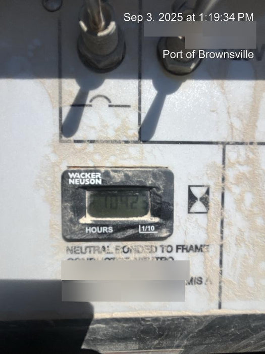 2018 Wacker Neuson LTV6K-MH Wacker Neuson LTV6K Mobile Light Tower w/Fuel Level Sensor Installed