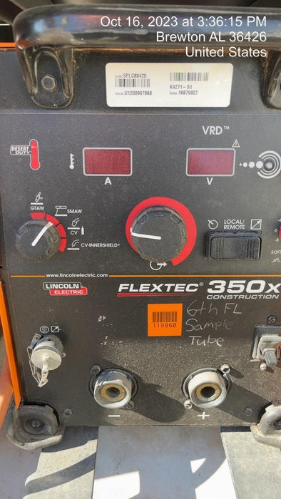 2020 LINCOLN ELECTRIC FLEXTEC 350X