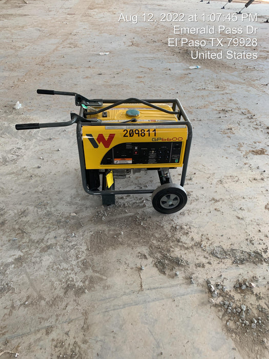 2022 WACKER NEUSON GP6600A