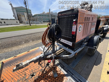 2021 Lincoln Electric Vantage 549X Ready Pak 3, ORANGE (includes trailer, cable rack, fender light kit)