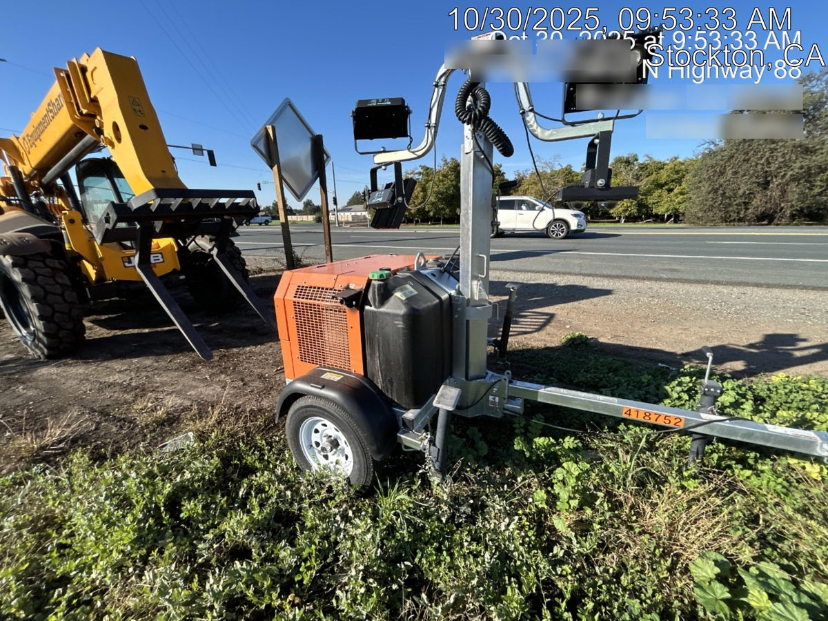 2024 Wanco WLTT-4MM4K Diesel, Deep Sea Controller, Shore Power Plug, Auto Start, (4) 350W LED Floodlights, 4kW Generator, 60 Gal Fuel Tank, 2" Ball, T3