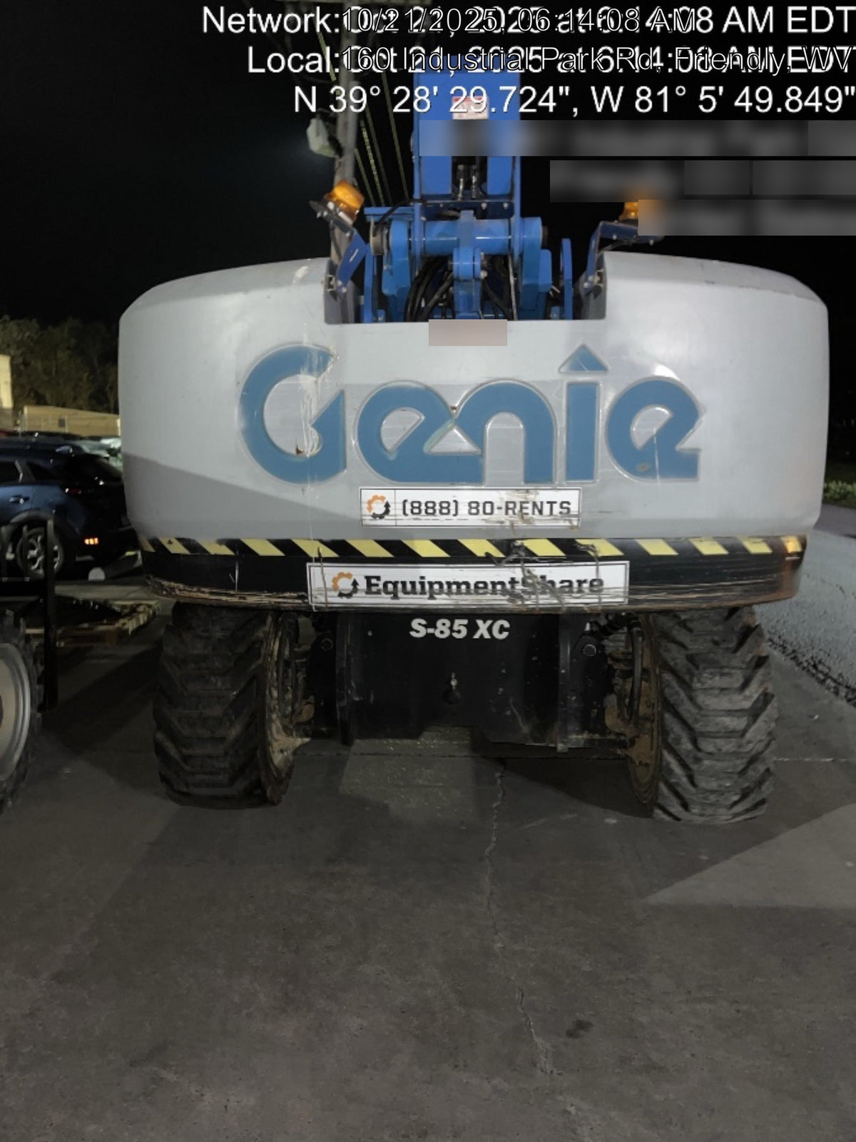 2020 GENIE S-85 XC