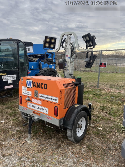 2024 Wanco WLTT-4MM4K Diesel, Deep Sea Controller, Shore Power Plug, Auto Start, (4) 350W LED Floodlights, 4kW Generator, 60 Gal Fuel Tank, 2" Ball, T3