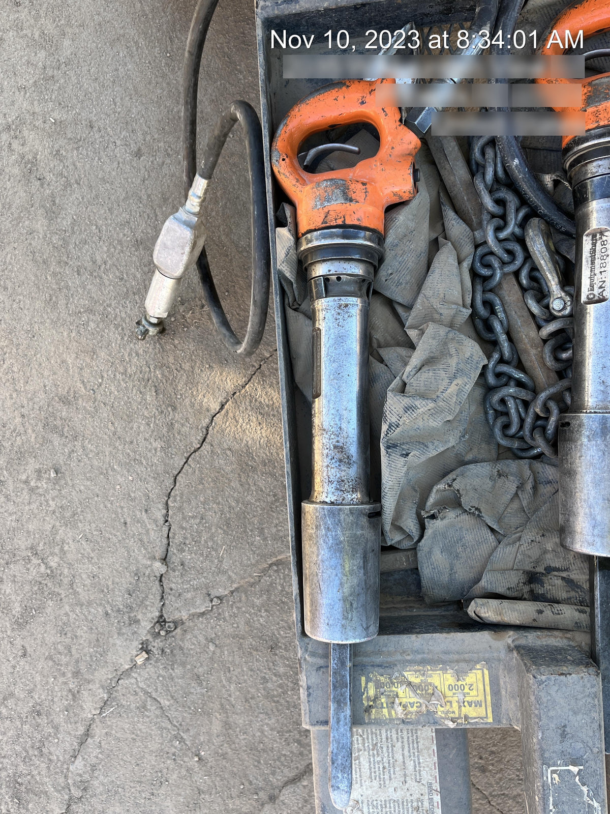 2021 MICHIGAN PNEUMATIC MP-133-ORANGE-NEP