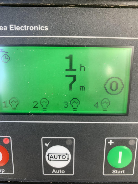 2022 Allmand NLV3GR (4) LED Light Fixture 350W, 23' Vertical Mast, 3kW Prime, Towable, Deep Sea L401, Leveling Jacks, Yanmar T4F 5.8hp