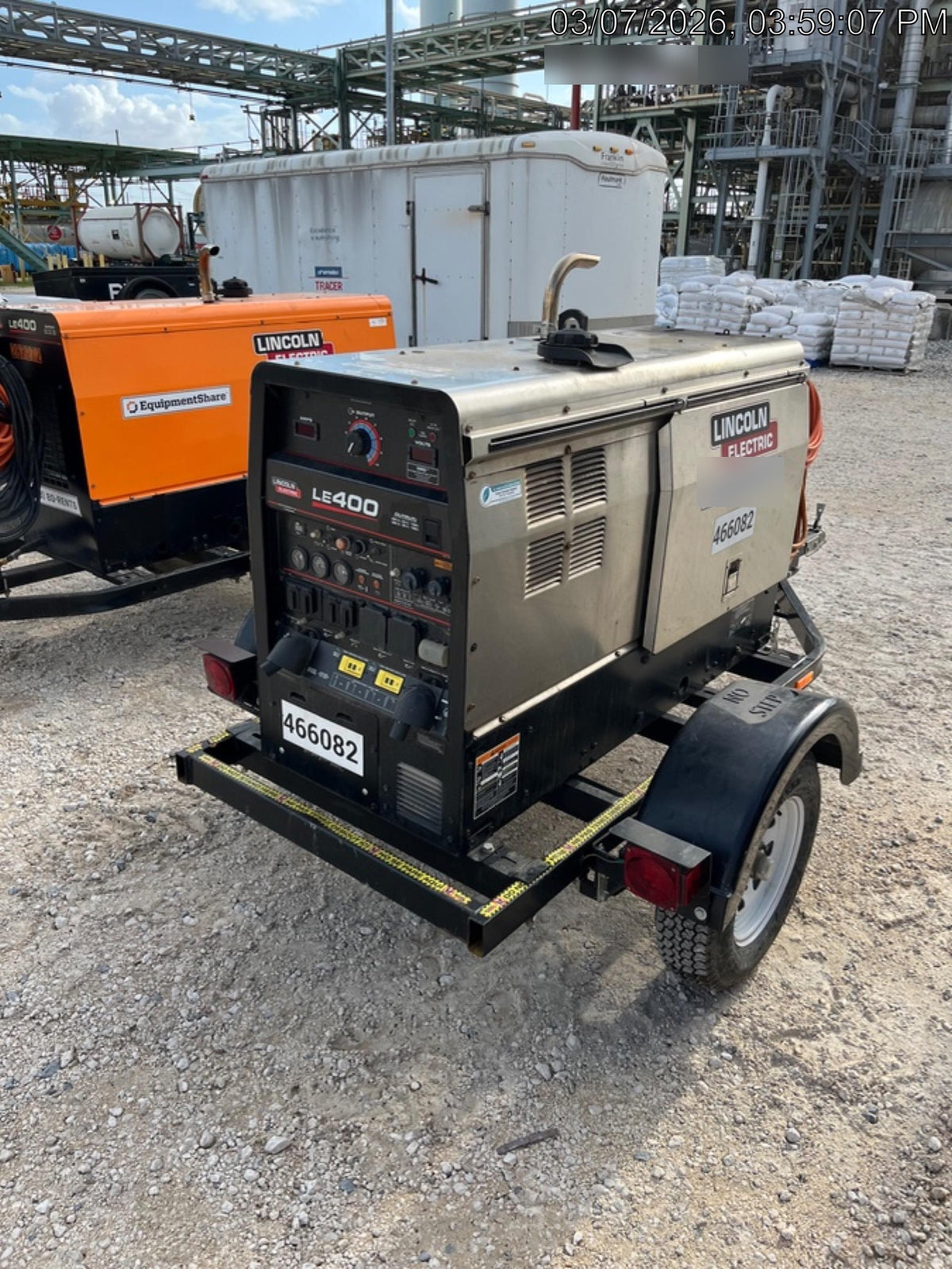 2024 Lincoln Electric LE400 Kubota V1505, Trlr, Cable Rack, Light Kit, ES Decals, T3
