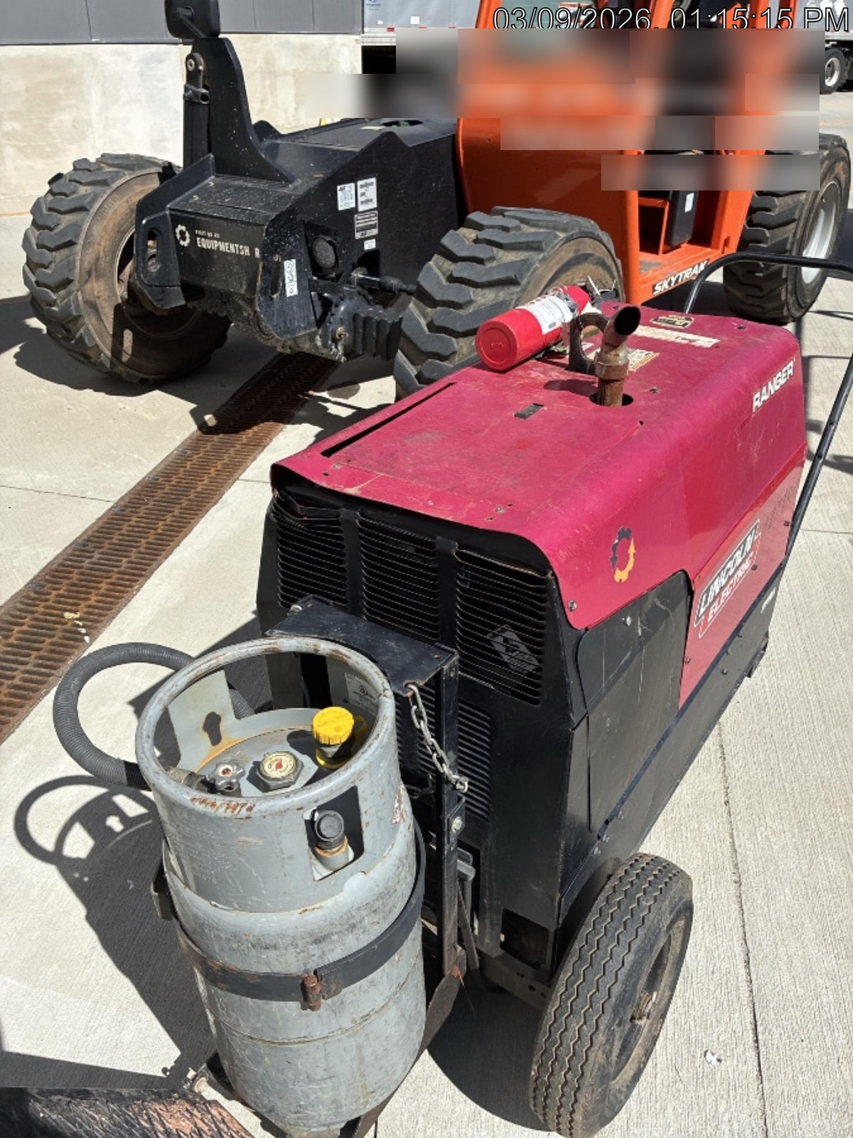 2021 Lincoln Electric Ranger 305 LPG K3430-1, Ranger 305 LPG, Undercarriage, Tank Holder & Strap, 10kw AC Gen, 25hp Kohler LPG Eng