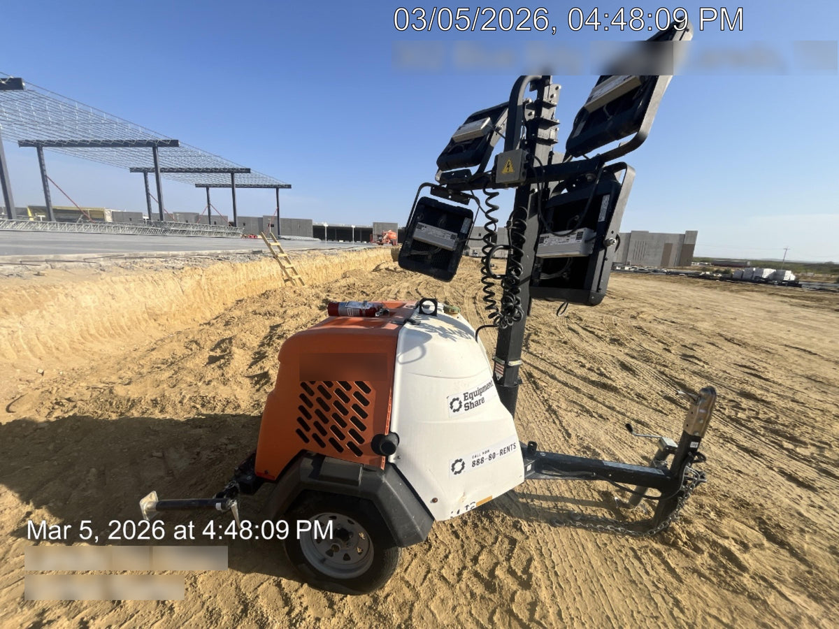 2023 Generac MLT2 Diesel, Flex Switch 120V Input, Powerzone Controller, 
(4) 320W LED Lights, 4kW Generator, 39.9 Gal Fuel Tank, 2" Ball, T3