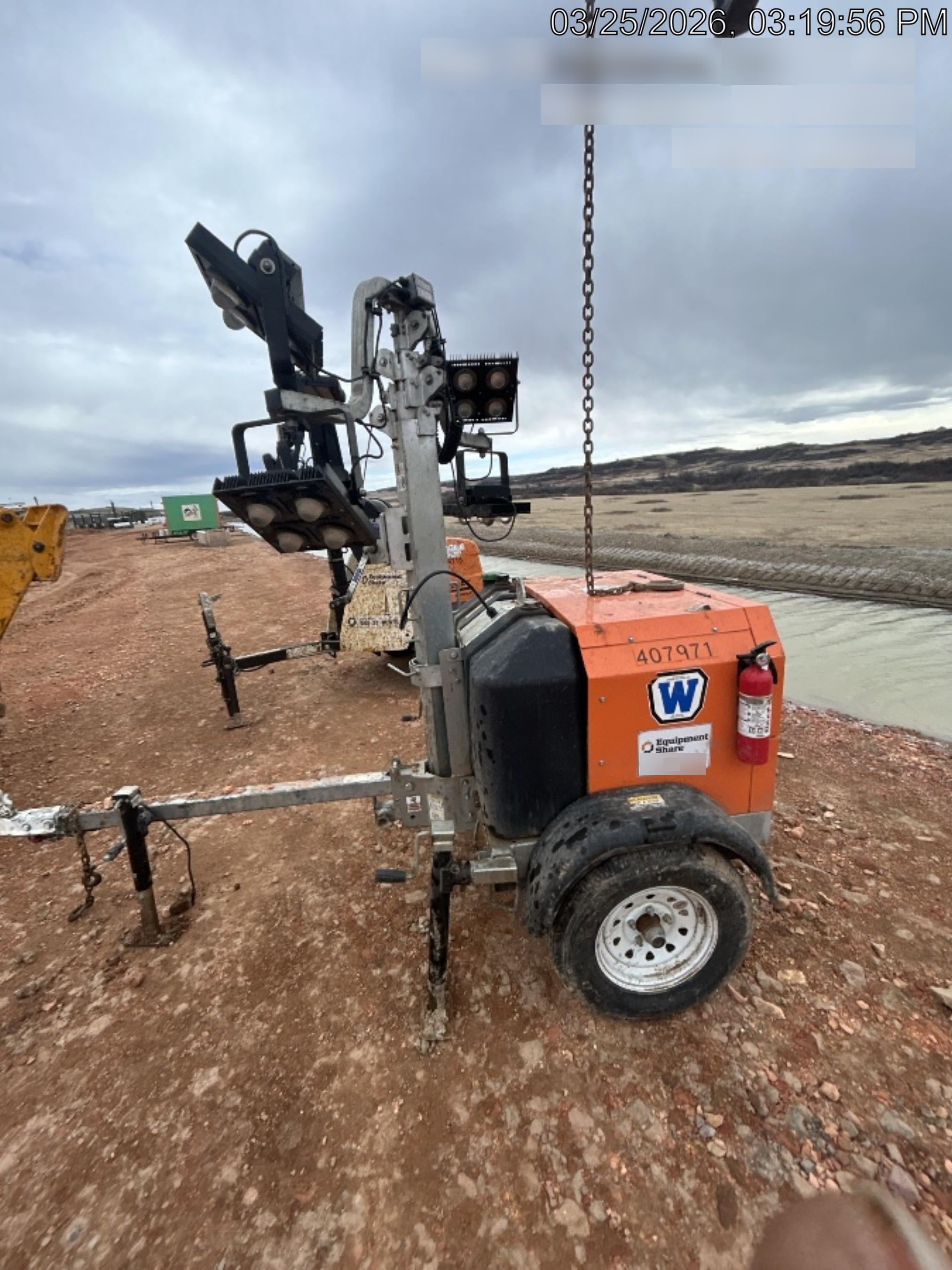 2024 Wanco WLTT-4MM4K Diesel, Deep Sea Controller, Shore Power Plug, Auto Start, (4) 350W LED Floodlights, 4kW Generator, 60 Gal Fuel Tank, 2" Ball, T3