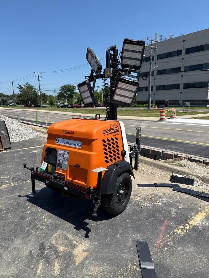 2024 Generac MLT2 Diesel, Flex Switch 120V Input, Powerzone Controller, 
(4) 320W LED Lights, 4kW Generator, 39.9 Gal Fuel Tank, 2" Ball, T3