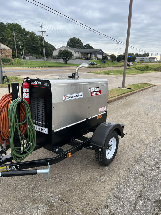 2024 Lincoln Electric LE400 Kubota V1505, Trlr, Cable Rack, Light Kit, ES Decals, T3