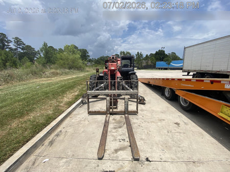 2019 Manitou MTA10055 Canopy, 120 HP, Solid Tires, Work Lights, Lift Hook, Auxiliary Hydraulics, 66" Carriage and 60" Forks