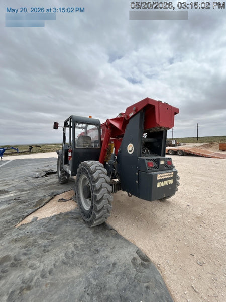 2018 Manitou MTA10055 MTA10055 - 120 HP T4, Canopy, Worklights/Strobe, Beacon, 66" Carriage, 60" Forks, Solid Tires, Lift Hook, Aux Hydraulics