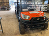 2022 Kubota RTV-X1140W-H Plastic Canopy, Windshield Acrylic Clear, LED Strobe Light, Wire Harness Kit, Back up Alarm