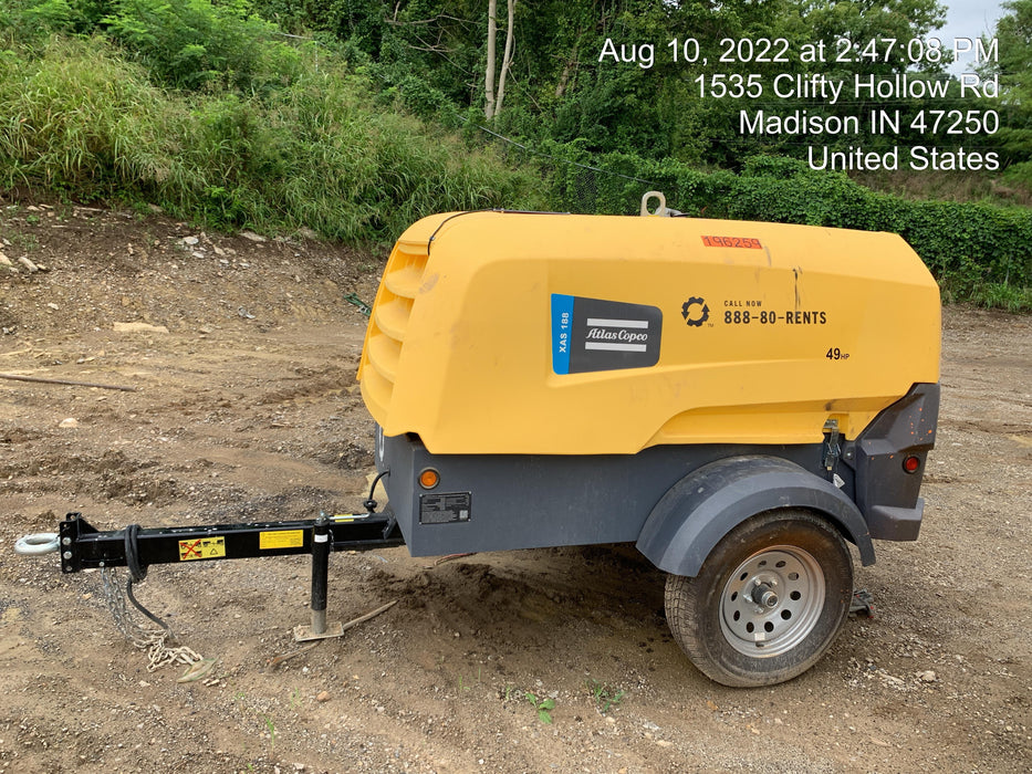 2021 ATLAS COPCO XAS188 CWK
