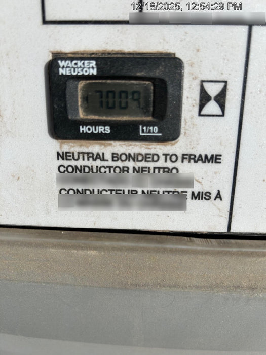 2019 Wacker Neuson LTV6L-MH Standard Options, ES Track Hardware, Fuel Level Sensor