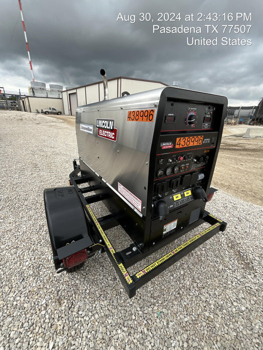 2024 Lincoln Electric LE400 Kubota V1505, Trlr, Cable Rack, Light Kit, ES Decals, T3