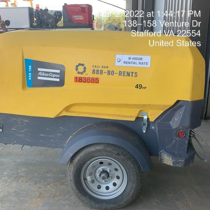 2021 ATLAS COPCO XAS188 CWK