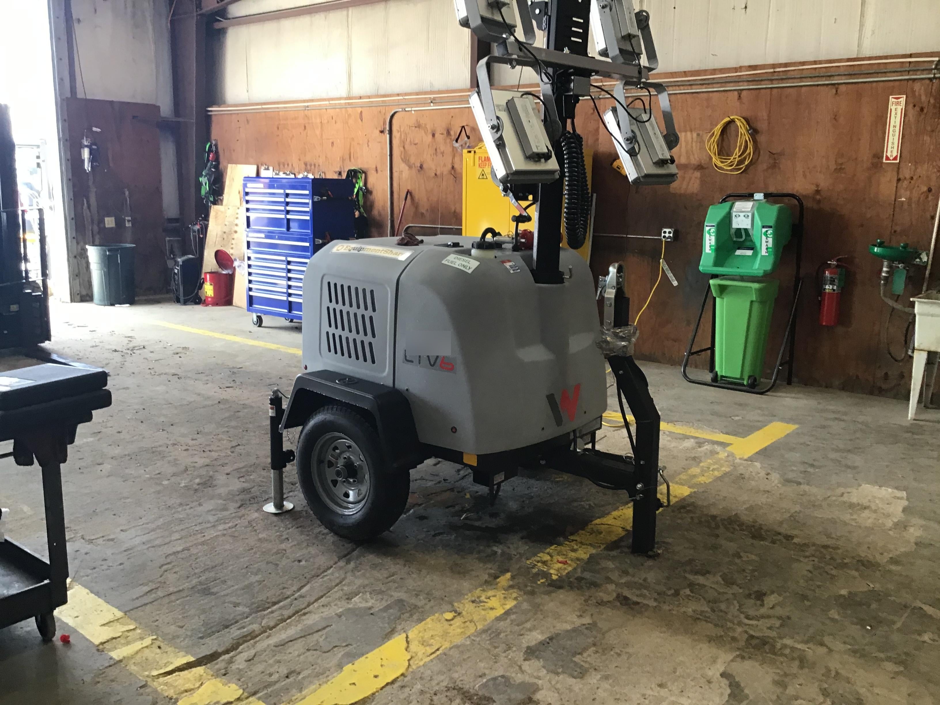 2019 Wacker Neuson LTV6K-LED Standard LED Towable Light Tower w/None