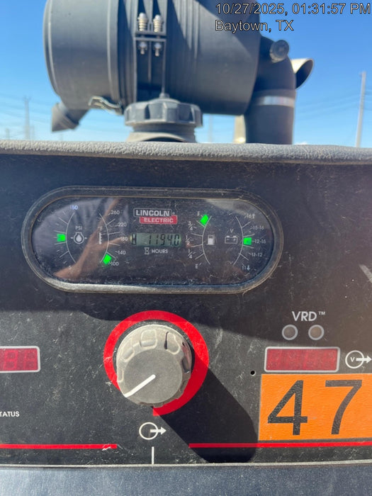 2024 Lincoln Electric Vantage 549X Vantage 549X Ready Pak 3 w/ Telematics & Decals, Stainless (Includes Trailer, Cable Rack, Fender Light Kit), part #K3534-2-RP3MES