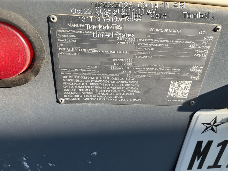 2022 ATLAS COPCO QAS25 CWK