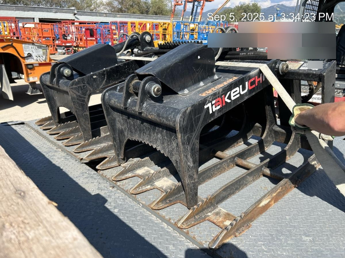 2022 TAKEUCHI 72" Skeleton Grapple Bucket - Takeuchi