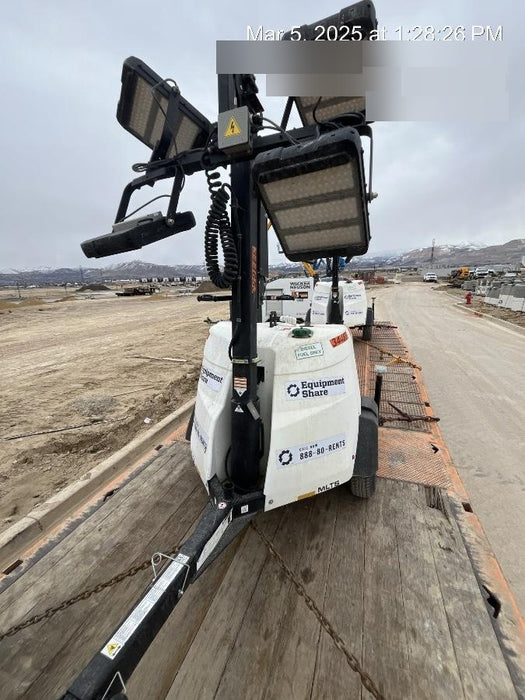 2023 Generac MLT2 Diesel, Flex Switch 120V Input, Powerzone Controller, (4) 320W LED Lights, 4kW Generator, 39.9 Gal Fuel Tank, 2" Ball, T3