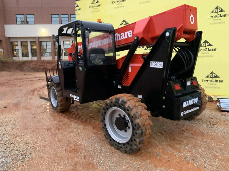 2020 Manitou MTA6034 Canopy, Solid Tires, Work Lights, Beacon, Aux Hydraulics, Back up Alarm, Mirrors, ES Keypad