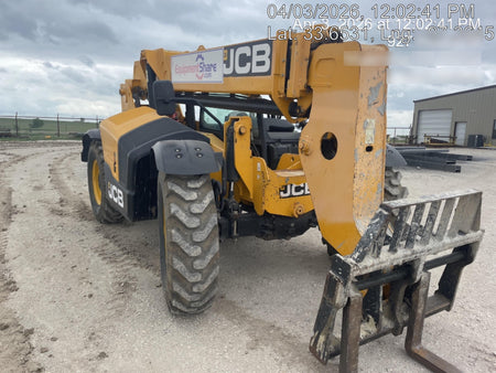 2019 JCB 506-36 Canopy, 74 HP, Foam Filled Tires, STD Worklight, Beacon, Aux Hydraulics, Lifting Eye, Back up Alarm 48" Carriage/48" Forks