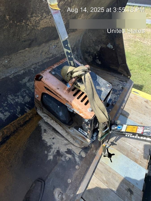 2022 Multiquip MVH158 Honda GX200, 17" Plate, Gas