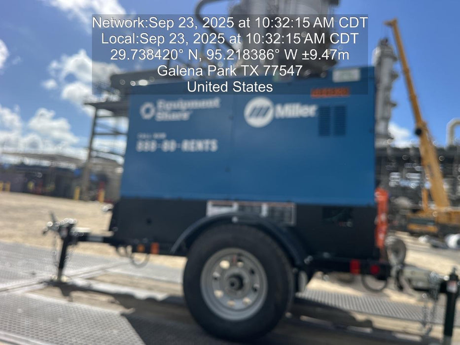 2025 MILLER ELECTRIC BIG BLUE 500