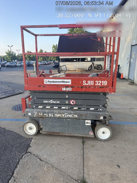 2018 Skyjack SJIII-3219 Skyjack SJIII3219 Scissor Lift w/Trojan Batteries