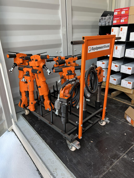 2024 FLUID POWER SUPPORT Hydraulic Breaker Rack